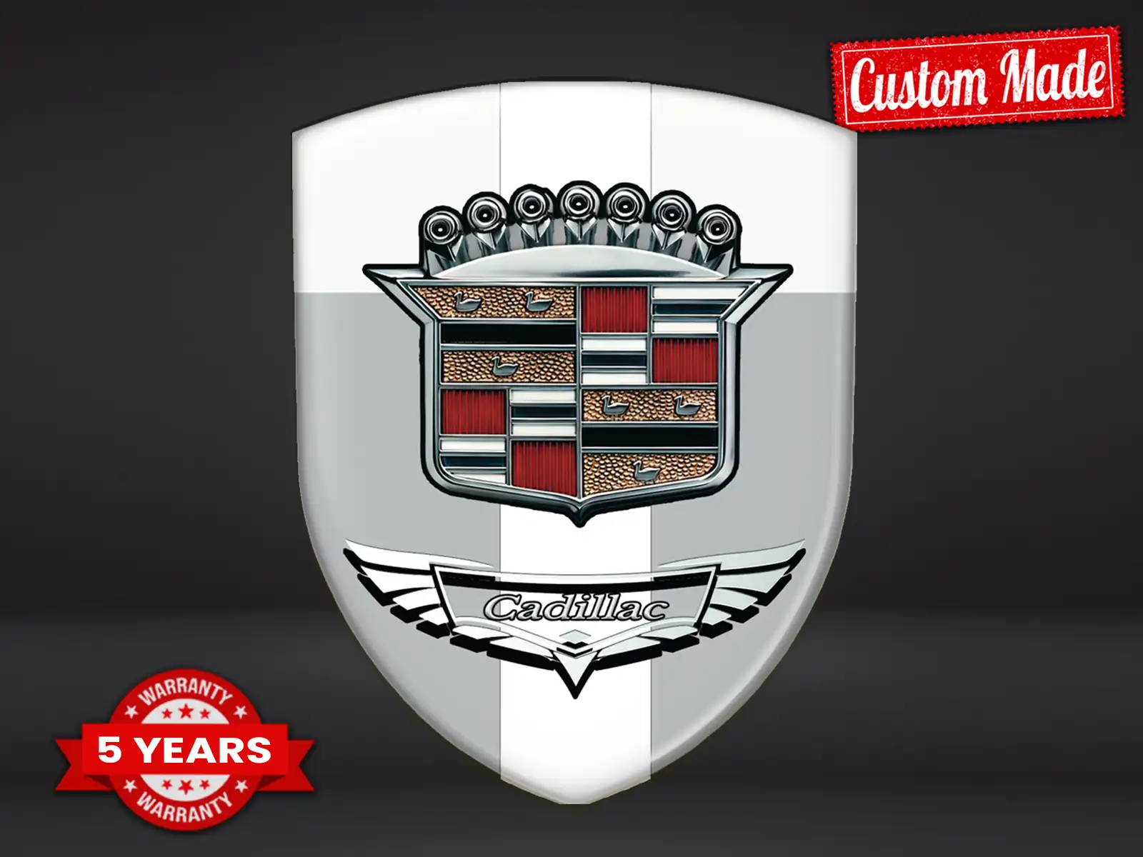 Cadillac Silikonabzeichen Auto Pro Max Stilvoll Robust Design ST
